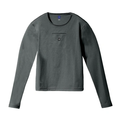 Pre-owned Yeezy Gap Engineered By Balenciaga Long-sleeve Second Skin 'dark Green'