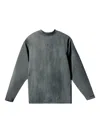 Yeezy Gap Engineered By Balenciaga Long Sleeve Sweatshirt In Gray