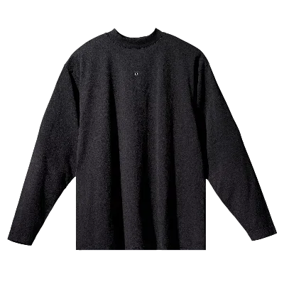 Pre-owned Yeezy Gap Engineered By Balenciaga Long-sleeve Tee 'black'