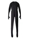 Yeezy Gap Engineered By Balenciaga Long-sleeved Jumpsuit In Black