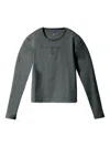 Yeezy Gap Engineered By Balenciaga Long-sleeved T-shirt In Gray