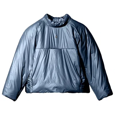 Pre-owned Yeezy Gap Engineered By Balenciaga Mock Neck Pullover 'dark Blue'