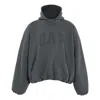 Yeezy Gap Engineered By Balenciaga Ss22 Dove Hoodie 'dark Green' In Gray