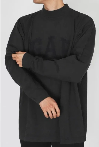 Yeezy Gap Engineered By Balenciaga Ss22 Dove Long Sleeve Tee 'black'