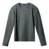 Yeezy Gap Ss22 Long Sleeve Second Skin 'dark Green' In Gray
