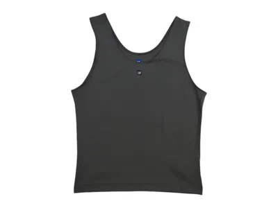 Pre-owned Yeezy Gap Women's Engineered By Balenciaga Second Skin Tank Top In Dark Green