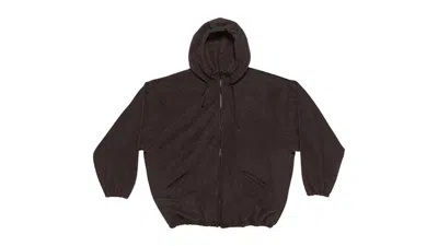 Pre-owned Yeezy Jc03 Zip Hoodie In Brown