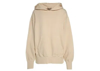 Pre-owned Yeezy Men's  Boxy Fit Hoodie In Sand
