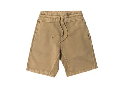 Pre-owned Yeezy Men's  Elasticated Waistband Shorts In Spring In Green