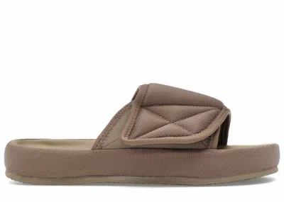 Pre-owned Yeezy Men's  Fabric Slippers Season 7 Sneakers In Khaki In Brown