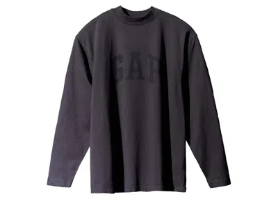 Pre-owned Yeezy Men's  Gap Dove Longsleeve Tee Shirt In Black