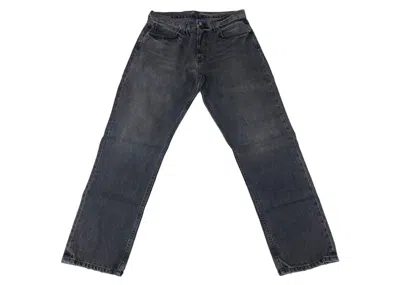 Pre-owned Yeezy Men's  Gap Engineered By Balenciaga 5 Pocket Denim Pants In Grey Wash In Gray