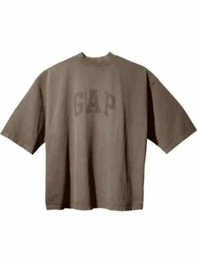Pre-owned Yeezy Men's  Gap Engineered By Balenciaga Dove 3/4 Sleeve T-shirt In Beige
