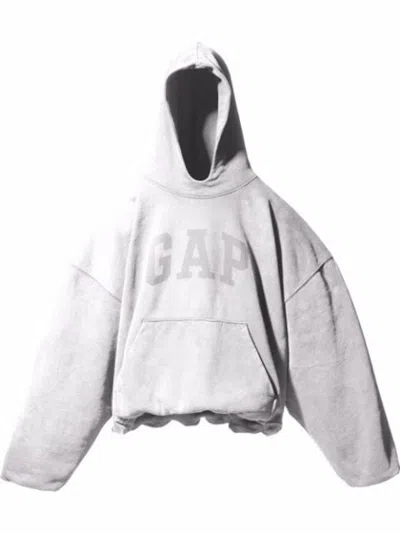 Pre-owned Yeezy Men's  Gap Engineered By Balenciaga Dove Hoodie In White