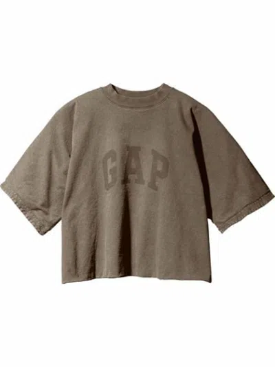Pre-owned Yeezy Men's  Gap Engineered By Balenciaga Dove No Seam T-shirt In Beige In Sand