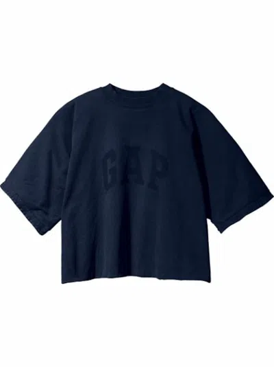 Pre-owned Yeezy Men's  Gap Engineered By Balenciaga Dove No Seam T-shirt In Blue