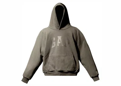 Pre-owned Yeezy Men's  Gap Engineered By Balenciaga Dove Shrunken Hoodie In Beige