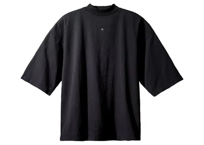 Pre-owned Yeezy Men's  Gap Logo 3/4 Sleeve Tee Shirt In Black