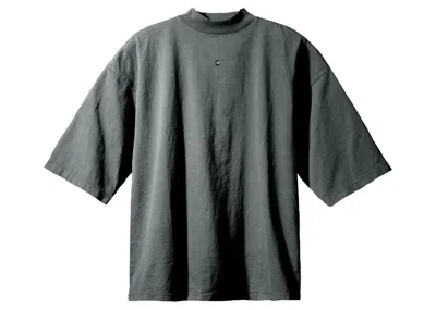 Pre-owned Yeezy Men's  Gap Logo 3/4 Sleeve Tee Shirt In Dark Green