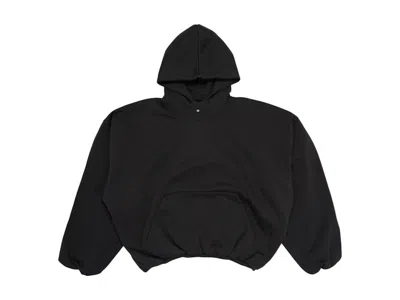 Pre-owned Yeezy Men's  Gap Logo Hoodie In Black