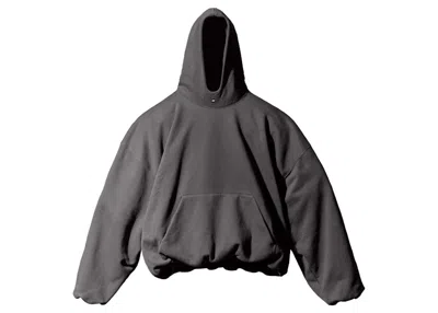 Pre-owned Yeezy Men's  Gap Logo Hoodie In Dark Grey In Gray