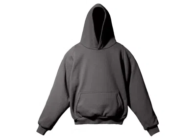 Pre-owned Yeezy Men's  Gap Logo Shrunken Hoodie In Dark Grey