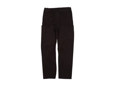 Pre-owned Yeezy Men's  Gap Sateen Cargo Pant In Black