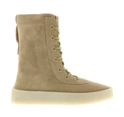 Pre-owned Yeezy Men's  Military Crepe Boot Season 2 Sneakers In Taupe