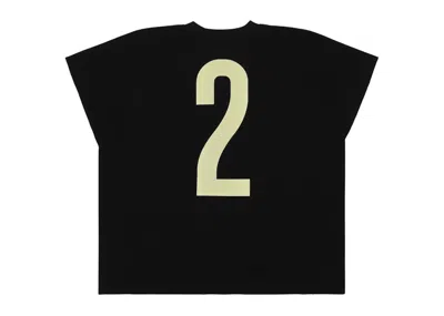 Pre-owned Yeezy Men's  Two Box Vultures Listening Experience T-shirt (korea Exclusive) In Black