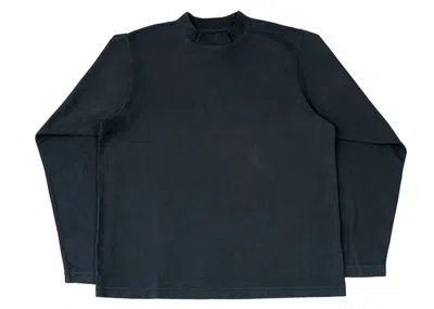 Pre-owned Yeezy Men's  X Gap Long Sleeve T-shirt In Black