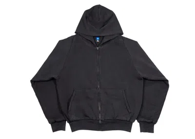 Pre-owned Yeezy Men's  X Gap Unreleased Zip Sweatshirt Hoodie In Black