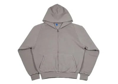 Pre-owned Yeezy Men's  X Gap Unreleased Zip Sweatshirt Hoodie In Light Gray
