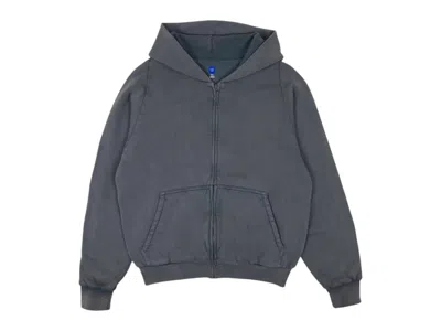 Pre-owned Yeezy Men's  X Gap Zip Up Hoodie In Poetic Grey