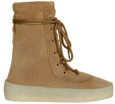 Pre-owned Yeezy Military Crepe Boot (women's) Sneakers In Taupe In Brown