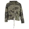 Yeezy Season 3 Camo Printed Anorak Camouflage Print Jacket In Green Cotton