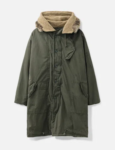 Yeezy Season 5 Military Parka Jacket In Green