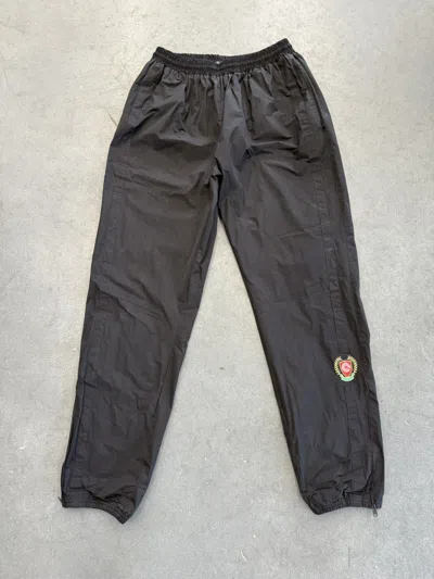 Pre-owned Yeezy Season 5 Nylon Track Pants In Black