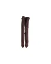 Yeezy Season 5 Stretch Knee Boots In Oxblood Leather In Red
