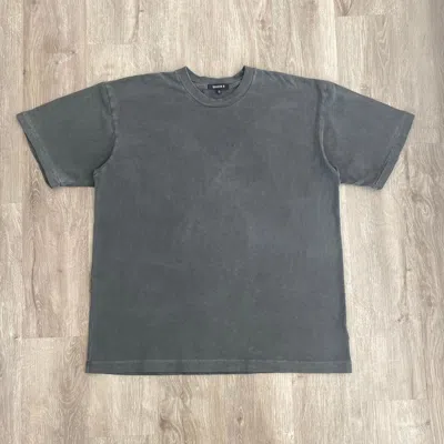 Pre-owned Yeezy Season 6 Core/gravel T-shirt In Black