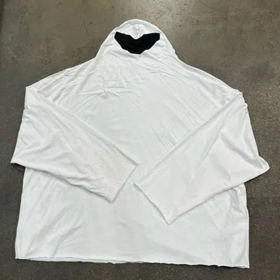 Pre-owned Yeezy Season Yeezy Szn 9 Cropped Oversized Masked Shirt In White
