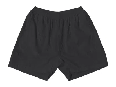 Pre-owned Yeezy Sh01 No Print Shorts In Black