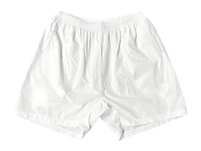 Pre-owned Yeezy Sh01 No Print Shorts In White