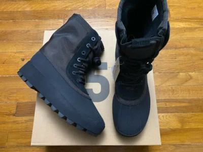 Pre-owned Yeezy Size 12 - Adidas  950 Pirate Black Boot Kanye West Men's - ✅ship Today