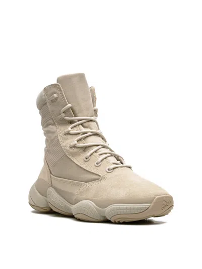 Yeezy Suede High-top Boot In Gold