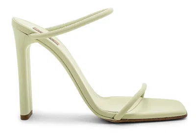 Pre-owned Yeezy Women's  Minimal Sandal 110mm Faded Neon Season 6 Sneakers In Yellow
