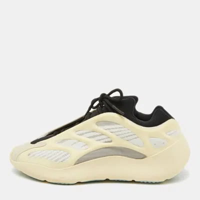 Pre-owned Yeezy X Adidas Cream/black Rubber And Mesh Yeezy 700 V3 Azael Sneakers Size 44 2/3