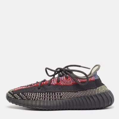 Pre-owned Yeezy X Adidas Multicolor Knit Fabric Boost 350 V2 Yecheil Non-reflective Sneakers Size 40