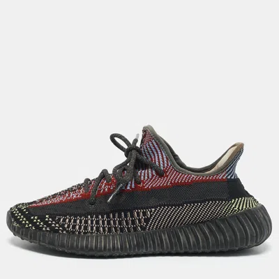 Pre-owned Yeezy X Adidas Multicolor Knit Fabric Boost 350 V2 Yecheil (non-reflective) Sneakers Size 41 1/3