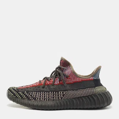 Pre-owned Yeezy X Adidas Multicolor Knit Fabric Boost 350 V2 Yecheil (non-reflective) Sneakers Size 42 2/3