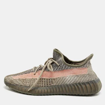 Pre-owned Yeezy X Adidas Multicolor Knit Fabric Boost 350 V2 Yecheil Reflective Sneakers 43 1/3